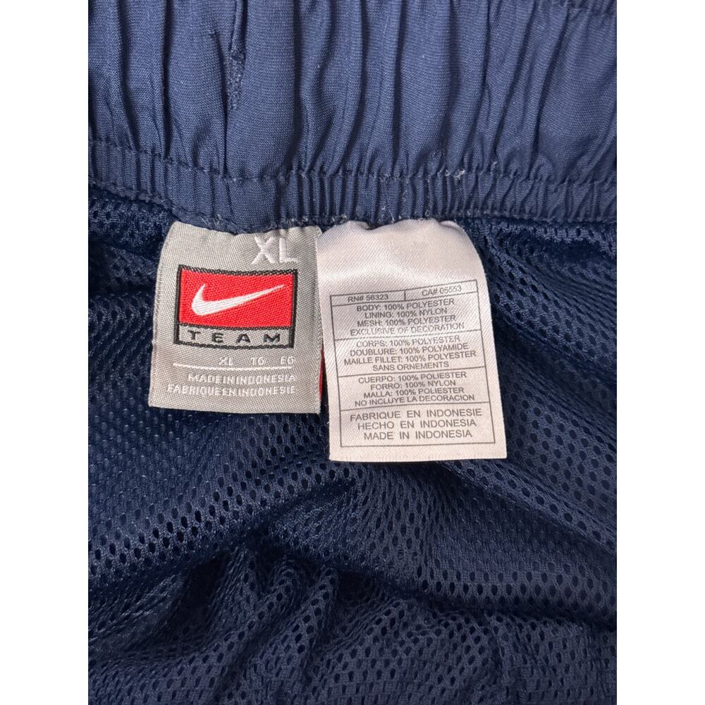 Vintage Nike Baggy Sweatpants XL Mens Windbreaker Navy Naval Academy Y2K - Picture 6 of 7